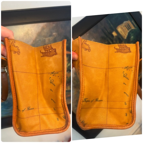 Alviero Martini 1A Classe Geo Classic Handbag Authentic With COA - Picture 11 of 17